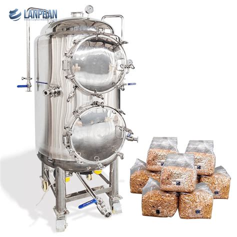 pressure sterilizer for mushroom cultivation